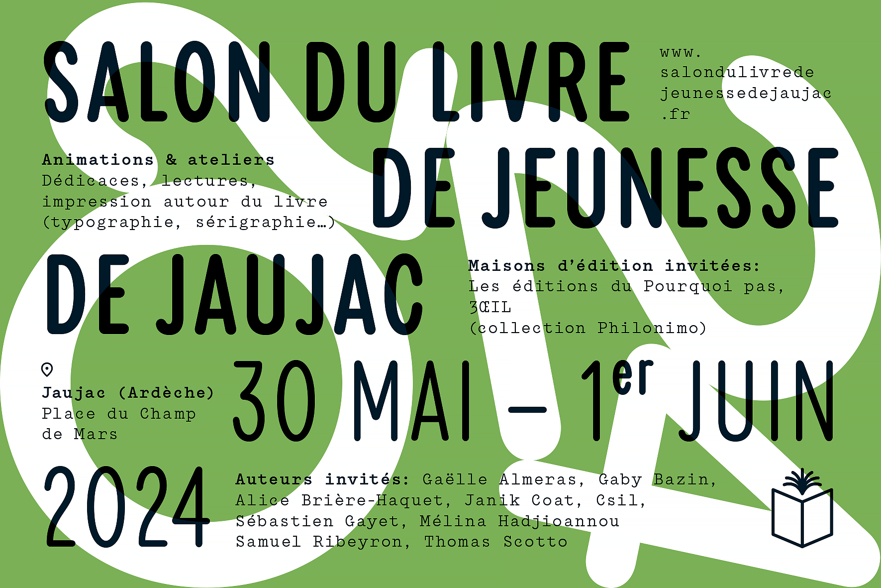 Salon du livre 2024 Jaujac