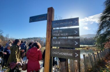 Inauguration du Sentier qui pétille et des jardins à la Maison du Parc