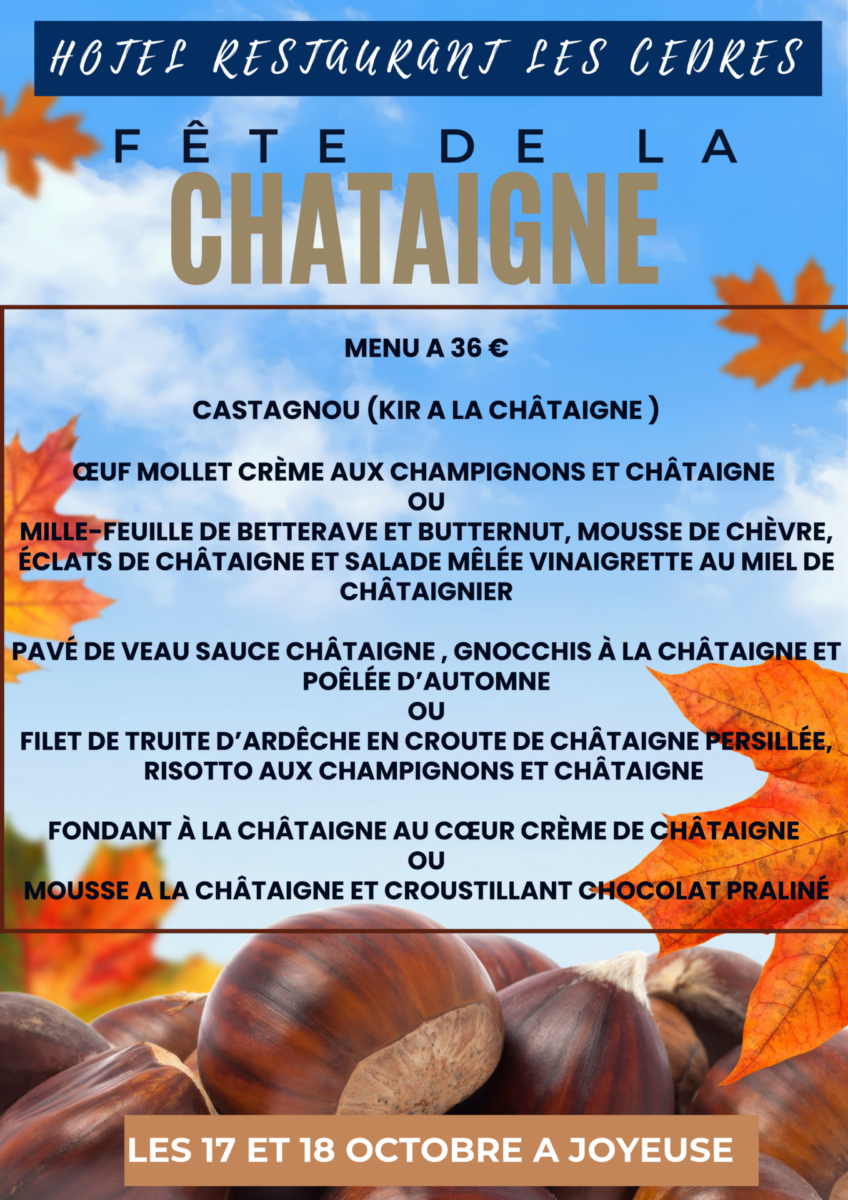 Castagnades 2026les cèdres